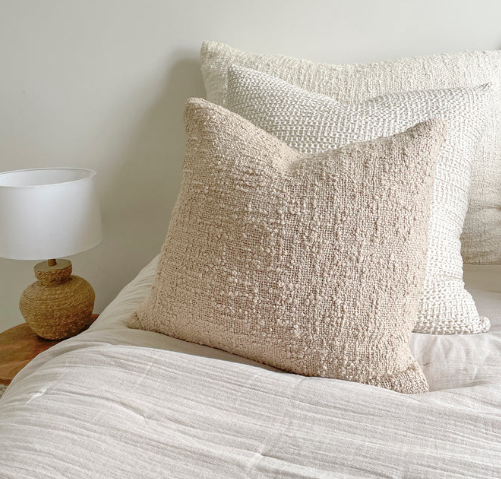 Anaya Home Soft Cozy Cotton Boucle Pillows 14x20