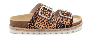 JSlides Leighton Sandals Leopard