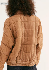 Free People Dolman Quilted Jacket