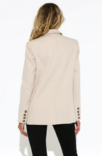 Load image into Gallery viewer, Madison The Label Audrey Blazer Sand
