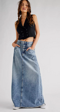 Load image into Gallery viewer, Free People Come As You Are Denim Skirt
