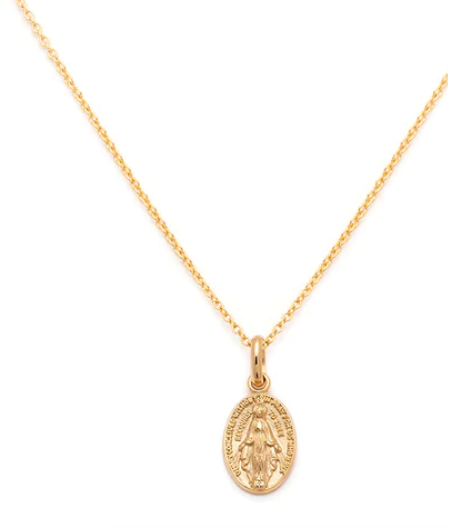 Leah Alexandra Miraculous Gold Necklace