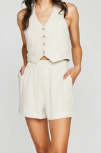 Load image into Gallery viewer, Gentle Fawn Oscar Linen Shorts
