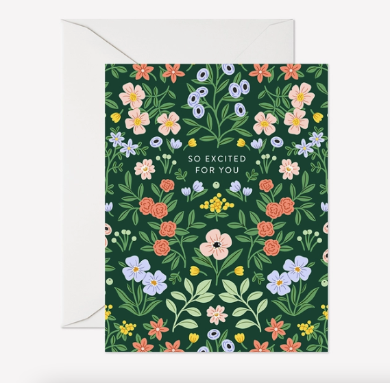So Excited For You Greeting Card