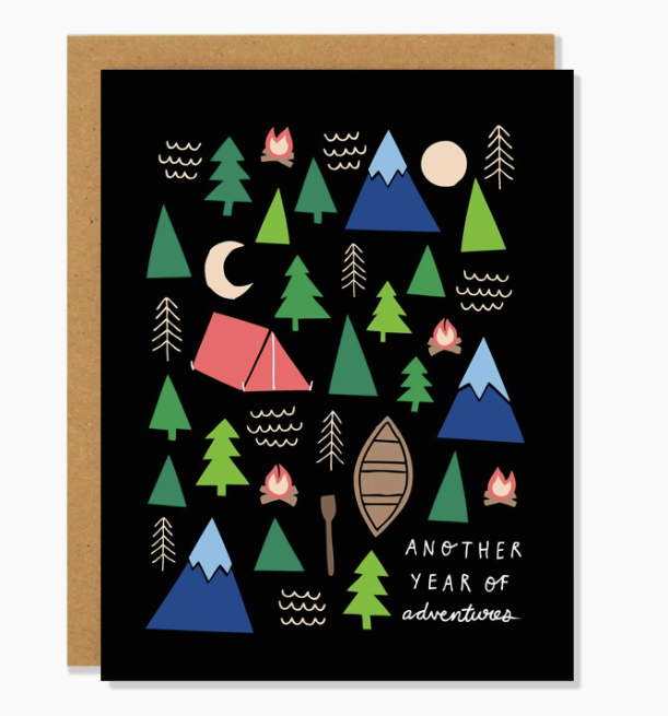 Another Year of Adventures Greeting Card